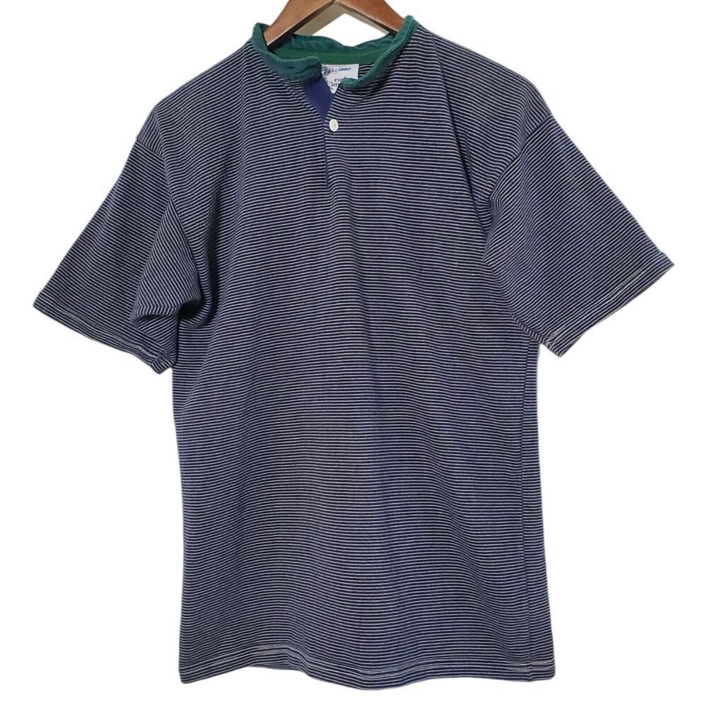 Striped Blue Polo Shirt